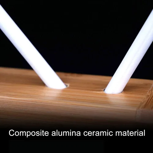 Miniatura 4 de Afilador de cuchillos de cerámica, afilador profesional de cuchillos, palillo de cerámica de 4 varillas, sacapuntas de caja de giro de cocina