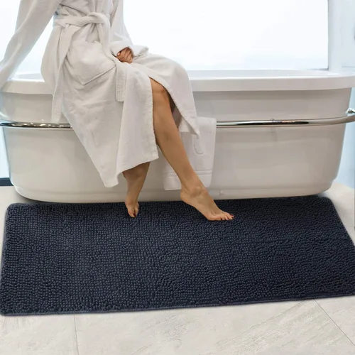 Secura Alfombras de Baño, 47 x 28 Pulgadas, Extra Suaves y Gruesas, Alfombra de Baño Absorbente de Agua, Lavable a Máquina Alfombras de Baño
