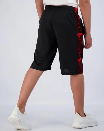 Miniatura 3 de Real Essentials - Paquete de 5 pantalones cortos de baloncesto para niños, con malla y bolsillos
