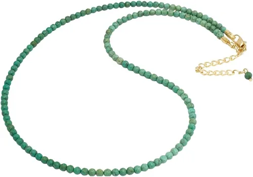 Miniatura 42 de Gempires - Collar de cuentas de piedras naturales hechas a mano, joyería de cristal hipoalergénica de 20 pulgadas, chapado en oro, joyería de moda
