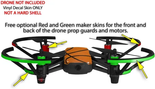 Miniatura 3 de Skin Wrap 2 Pack para DJI Ryze Tello Drone baloncesto Drone No Incluidas