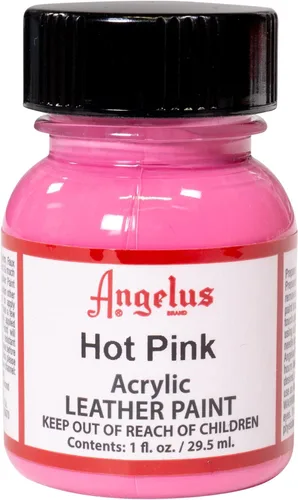 Miniatura 84 de Angelus - Pintura acrílica para cuero, 4 Fl Oz, color blanco - Pintura para cuero profesional flexible, resistente a grietas, arañazos