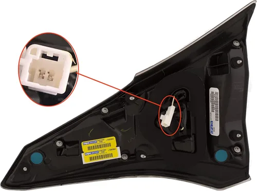 Miniatura 2 de HEADLIGHTSDEPOT Lámpara trasera interior halógena certificada CAPA para conductor izquierdo compatible con Toyota Rav 4 2016-2018