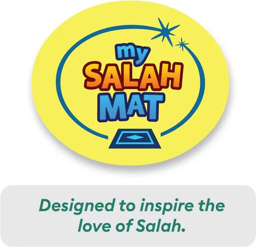 Miniatura 9 de My Salah Mat Tapete de oración interactivo inteligente para adultos y inversores para aprender suras, salah, duas y más, alfombra de oración