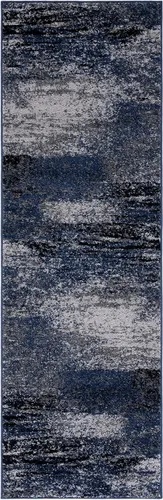 Miniatura 61 de SAFAVIEH, colección Adirondack - Alfombra de 6 x 9 pies, plateada/multicolor, abstracta, moderna, no desprende pelo, de fácil cuidado, para zonas