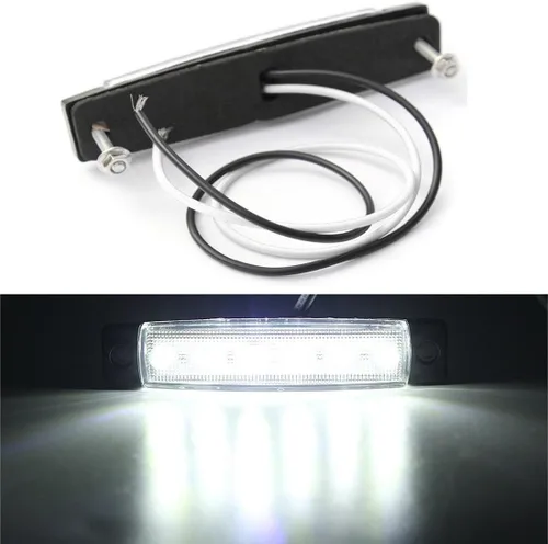 Miniatura 4 de Shangyuan Luces marinas: 6 luces interiores LED impermeables para yate, barco de pesca, kayak y más, 12 V Blanco