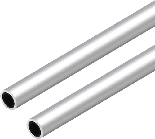 Miniatura 13 de Tubo redondo de aluminio 6063, 0.472 pulgadas de diámetro exterior 0.079 in de grosor de pared 11.811 in de longitud, tubo recto de metal sin
