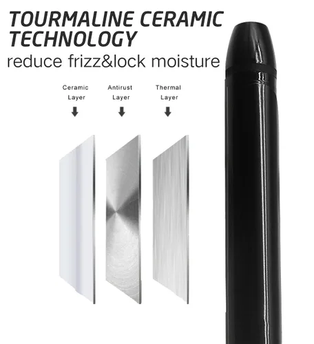 Miniatura 7 de abp - Rizador de pelo de 1 pulgada con barril cerámico, calor instantáneo de hasta 450 °F, herramienta de ondulación para cabello largo/mediano