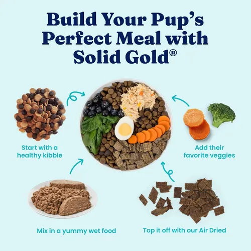 Miniatura 8 de Solid Gold Alimento húmedo para perros con alto contenido de proteínas, ladrando en la luna, sin granos con carne de res real, lata de 6