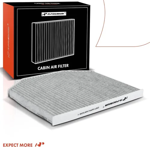 Miniatura 9 de A-Premium Filtro de aire de cabina de 2 piezas con carbón activado compatible con Chevrolet Caprice 2011-2017, SS 2014-2017 y Pontiac G8 2008-2009