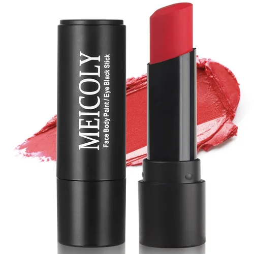 Miniatura 34 de MEICOLY Barra de maquillaje para ojos negros azul real, impermeable para béisbol, sóftbol, fútbol, lacrosse, barra de pintura corporal y facial azul