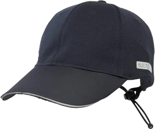 BUILTCOOL Gorra de béisbol de malla para adultos, para hombres y mujeres, para correr, tenis y golf, marino