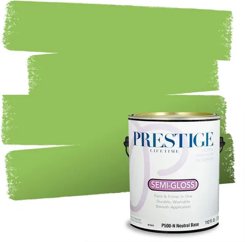 Miniatura 15 de PRESTIGE Pintura exterior e imprimación en uno, aloe, plano, 1 galón