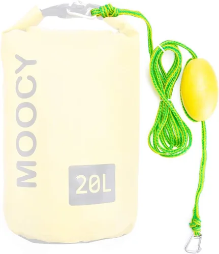 Miniatura 2 de Cuerda de flotador resistente de grado marino, cuerda de alta visibilidad con ganchos de acero inoxidable 316 para línea de remolque de kayak, boya