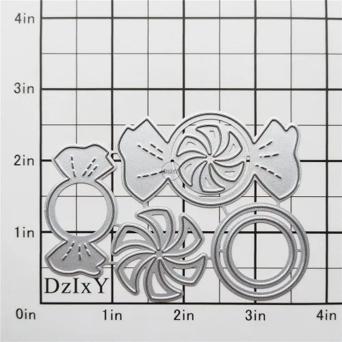 Miniatura 2 de DzIxY Troqueles redondos de corte de metal para sellos transparentes y juegos de troqueles de corte de metal para hacer tarjetas, álbumes de 32