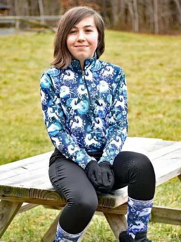 Miniatura 6 de Camisa de manga larga estampada ProAire para niños
