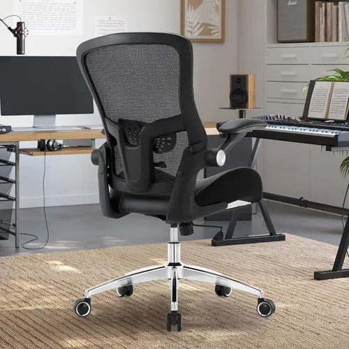 Miniatura 2 de Silla de oficina grande y alta de 400 libras, silla de escritorio ergonómica con cojín ancho de espuma de modelado 3D, silla de computadora