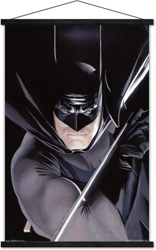 Miniatura 18 de Trends International DC Comics Batman - Póster de pared de retrato, 14.725 x 22.375 pulgadas, versión enmarcada en negro Versión con marco negro