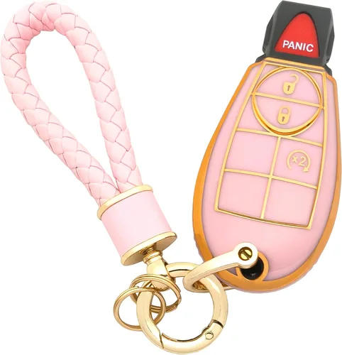 Miniatura 12 de Funda para Llavero Portallaves Estuche Soporte para Llaves Carcasa Protectora de TPU Suave Protector Accesorios para Automóvil