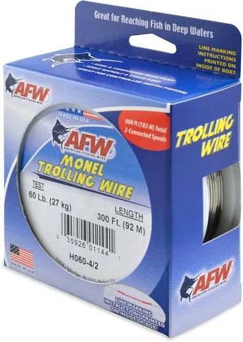 Miniatura 10 de Alambre de pesca americano Monel Trolling Wire (un solo hilo)