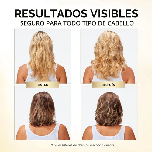 Miniatura 4 de Pantene Champú, volumen transparente, nutrición ligera para cabello fino y teñido con color, plenitud y cuerpo de 72 horas, 27.7 onzas cada uno