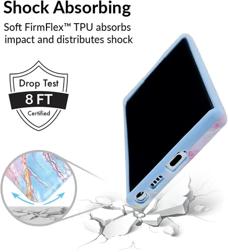 Miniatura 4 de VELVET CAVIAR Funda compatible con Samsung Galaxy S22 Ultra para mujer, probada en caídas de 8 pies, con forro de microfibra, bonitas fundas Mármol