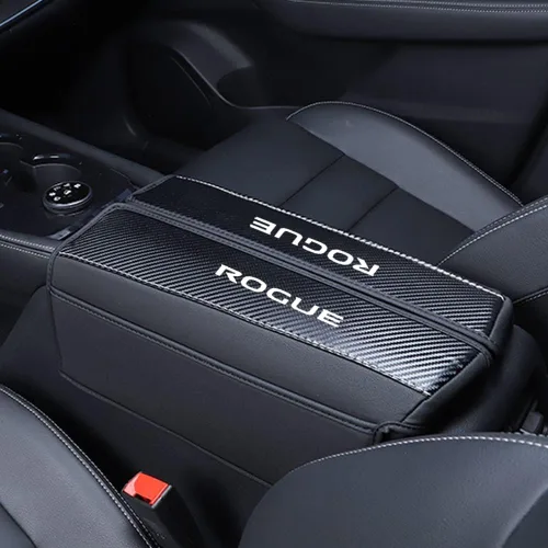 Miniatura 13 de XITER Protector de funda para reposabrazos de automóvil, 1 almohadilla de cuero para consola central para Nissan Rogue 2014-2020, 2017-2022 Rogue