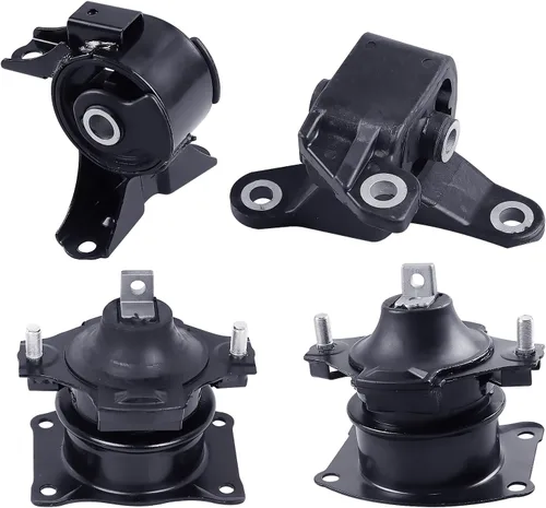 Miniatura 19 de Kit de montaje de motor y transmisión, 3 piezas, compatible con Nissan Sentra 1995-1999, 200SX 1995-1998 Reemplazar A6324 A6379 A6398