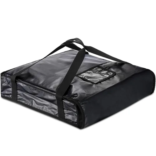 Miniatura 8 de DEAYOU Bolsa para pizza, bolsa aislada para pizza y entrega de alimentos, bolsa térmica profesional para pizza, portadores de pizza caliente