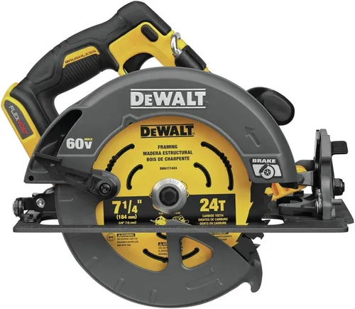 Miniatura 2 de DEWALT FLEXVOLT 60V MAX* Sierra circular con freno, 7-1/4 pulgadas, solo herramienta (DCS578B)