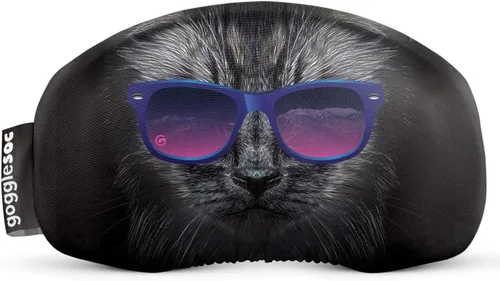 Miniatura 2 de GOGGLESOC - Funda protectora de microfibra para gafas, esquí, snowboard