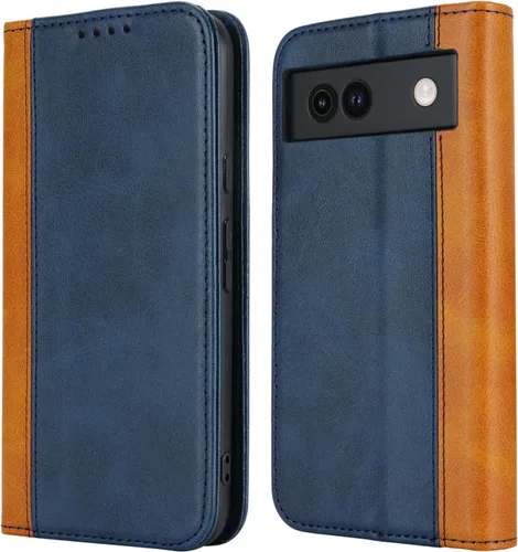Miniatura 24 de Havaya Funda tipo cartera para Google Pixel 6 Pro con tarjetero para Pixel 6 Pro 5G, funda abatible con ranuras para tarjetas de crédito, piel