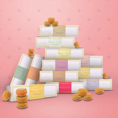 Miniatura 7 de Bonne et Filou Golosinas para perros, pasteles de mantequilla de maní, regalo de cumpleaños para perros de raza mediana a grande – Pasteles