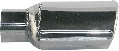 Miniatura 4 de 1 tubo de escape de 2.5 pulgadas, estilo AMG, puntas de escape ovaladas, de acero inoxidable, compatibles con Mercedes Benz de 4.7 pulgadas, salida