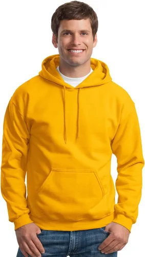Miniatura 53 de Gildan - Sudadera con capucha para hombre, mezcla pesada, cordón de ajuste, Rosa de seguridad