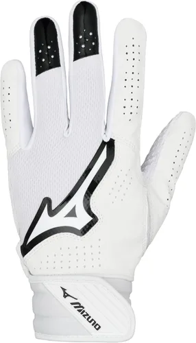 Miniatura 15 de Mizuno Finch Softball - Guantes de bateo acolchados Par Adulto y joven Palma antideslizante Palma acolchada Parte trasera de malla