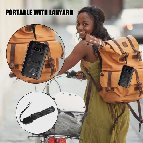 Miniatura 8 de Mitywah Funda impermeable para iPhone 11 Pro, resistente grado militar, a prueba de golpes, protección de pantalla integrada, resistente y gruesa