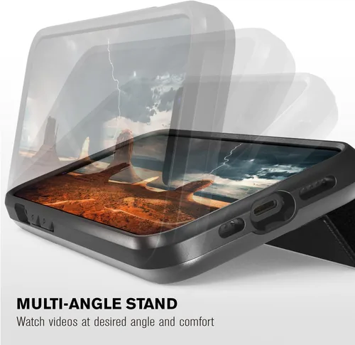 Miniatura 4 de VENA Funda tipo cartera compatible con Apple iPhone 13 Pro (6.1 pulgadas), vCommute (protección contra caídas de grado militar) Funda de piel