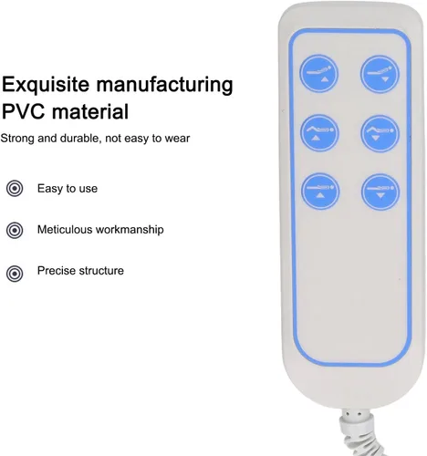 Miniatura 7 de Garosa Controlador reclinable, cama elevadora, control remoto IP66, silla elevadora eléctrica, controlador de mano con enchufe de 8 pines, cable