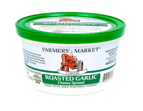 Miniatura 11 de Deli Direct, Farmers Market - Queso para untar – Queso gourmet untable para galletas, patatas fritas y pretzels, salsa cremosa de queso, ideal