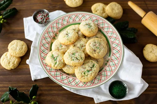 Miniatura 6 de Old School Brand™ Mezcla de galletas de azúcar – 16 onzas Hace alrededor de 24 galletas doradas de vainilla caseras Horneado para vacaciones