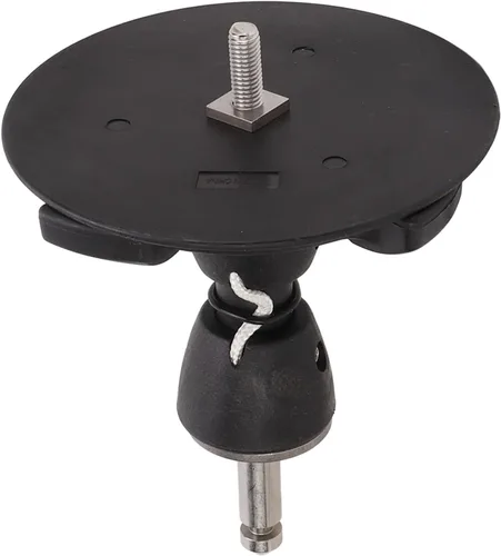 Rosvola Base de mástil de windsurf, nailon y metal de larga duración 360° Base universal para mástil de windsurf, ahorro de energía portátil para