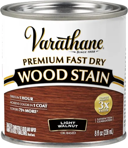 Miniatura 15 de Varathane Premium - Colorante de madera de secado rápido, cuarto de galón, roble primaveral color fantasía (Spring Oak)
