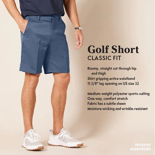 Miniatura 2 de Tienda Essentials - Short de golf elástico para hombre