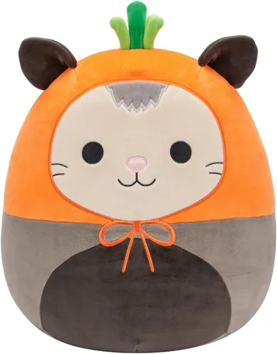 Miniatura 12 de Squishmallows Buster The Chocolate-Dipped Green Bunny Holding Chocolate Bunny original de 12 pulgadas - Peluche oficial de Pascua de Jazwares