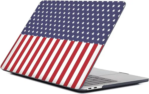 Miniatura 29 de para MacBook Pro de 13 Pulgadas Versión 2013-2015 Modelo A1425/A1502 Estuche para Computadora Negro, Estuche Rígido para Laptop de Patrón Premium