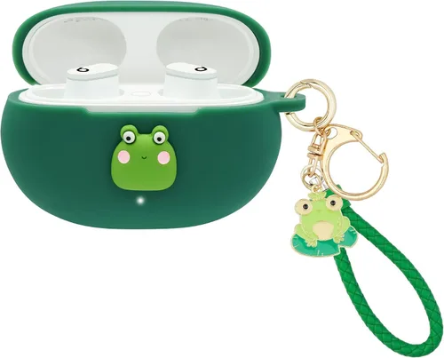 Miniatura 9 de Wonhibo Bonita funda para auriculares Beats Studio Buds, funda protectora de silicona compatible con auriculares Beats Studio (gato)
