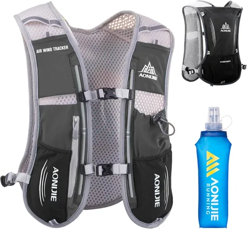 Miniatura 19 de Azarxis Botellas de Agua para Correr Flask Sin BPA A Prueba de Fugas Paquetes de Chaleco de Hidratación Cinturón de Cintura de Repuesto para #1 8.5