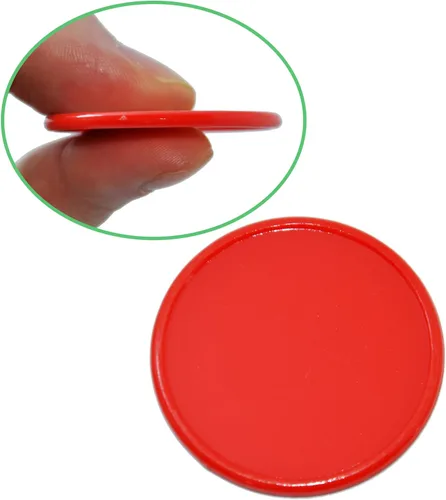 Miniatura 3 de Smartdealspro Fichas de póquer de plástico opaco de 1 1/2 pulgadas, 1.457 in, 10 colores, contadores de discos con caja para juegos de cartas