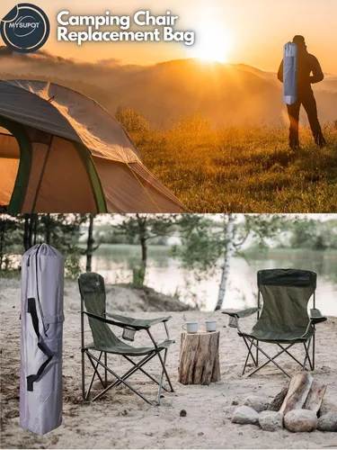 Miniatura 6 de Bolsa de repuesto para silla de camping plegable, silla de campamento portátil, hamaca, esterilla de yoga, paraguas, tiendas de campaña, trípodes